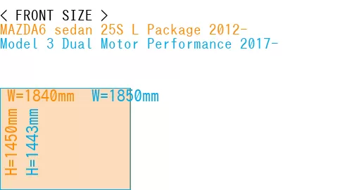 #MAZDA6 sedan 25S 
L Package 2012- + Model 3 Dual Motor Performance 2017-